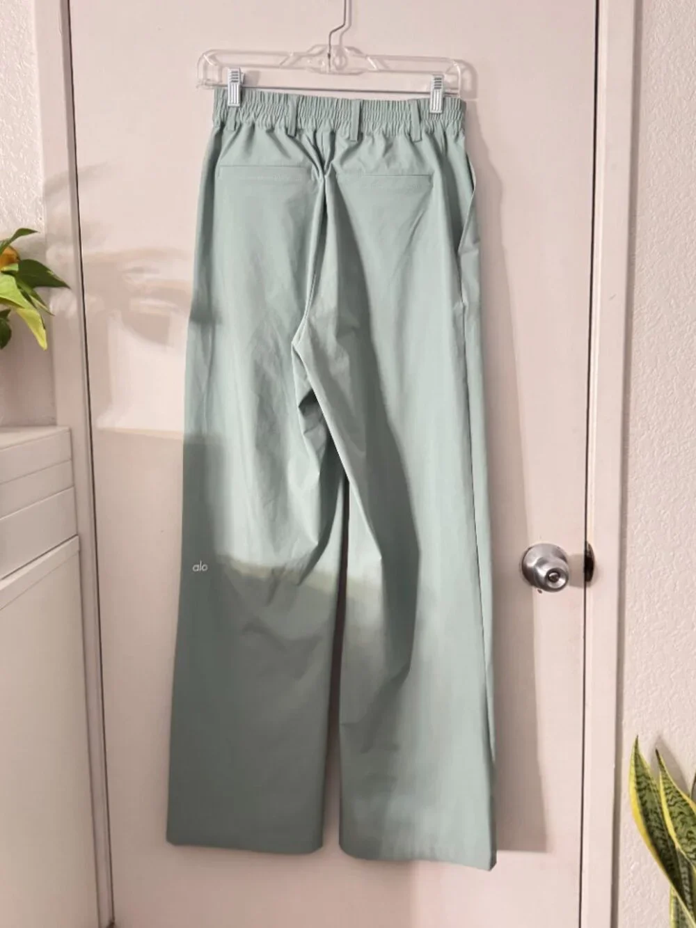 ☀️ ALO YOGA High-Waist Pursuit Trouser Regular Cosmic Grey XS